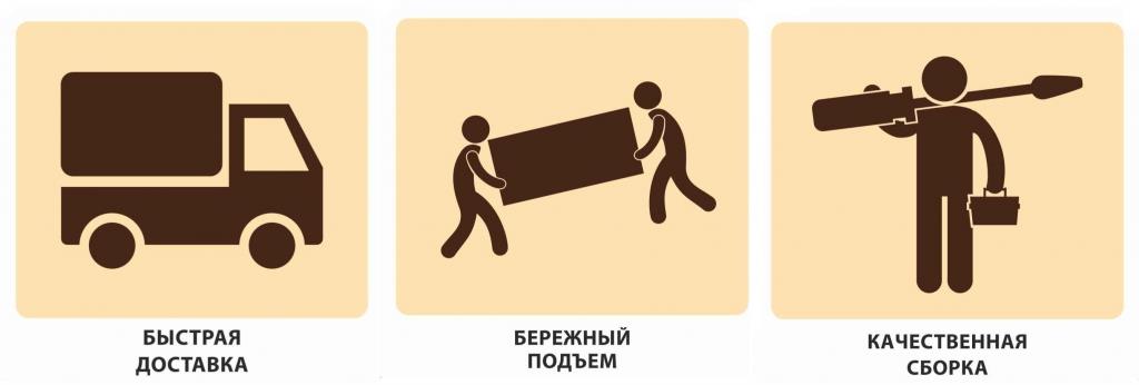 Доставка и сборка